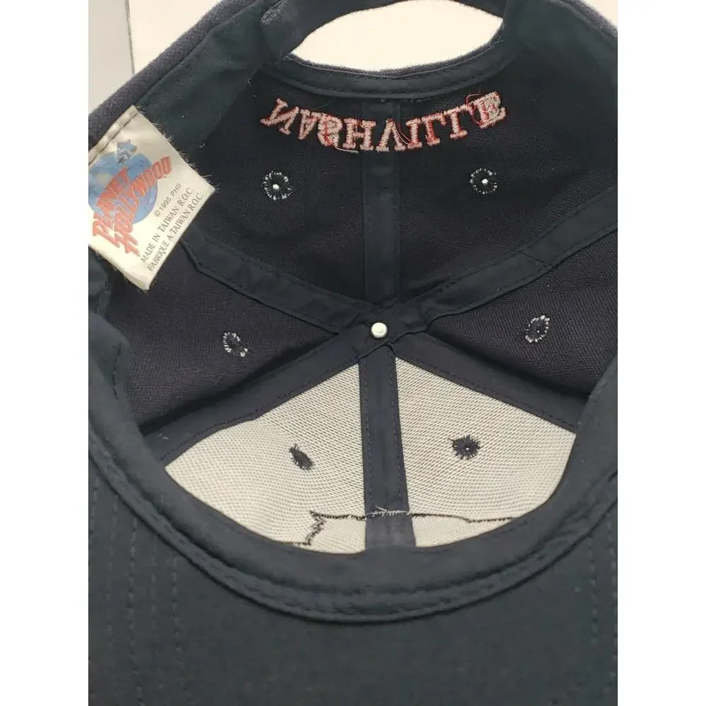 Planet Hollywood 90s NASHVILLE TENNESSEE Navy Baseball Cap Vintage 1995 Retro